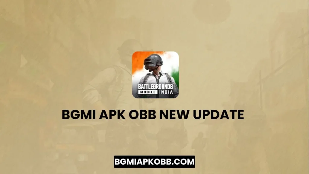 BGMI APK OBB 3.4 UPDATE