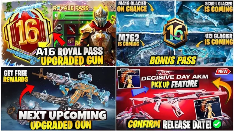 BGMI A16 Royale Pass
