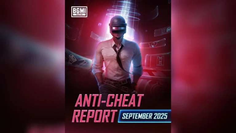 BGMI | Krafton India’s September 2025 Anti-Cheat Report Details Bans and Cheat Types