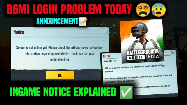 BGMI Server Down? Troubleshooting Guide