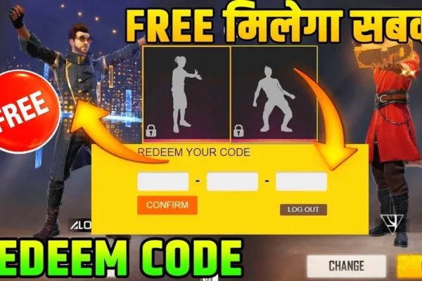 Free Fire Redeem Codes