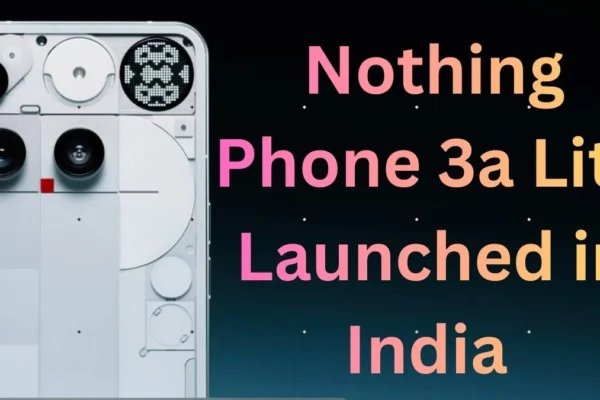 Nothing Phone (3a) Lite