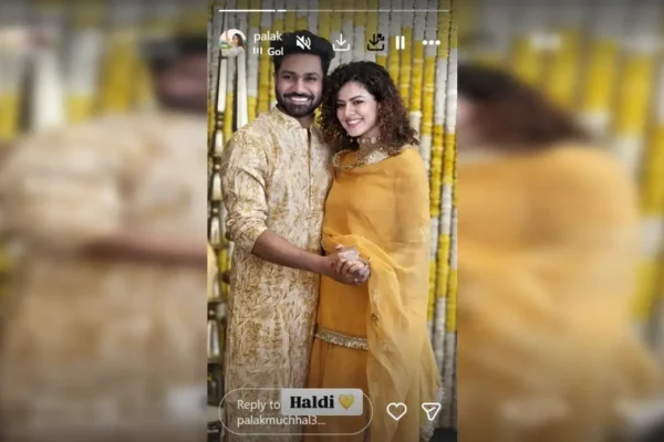 Palak Muchhal Smriti Mandhana Wedding